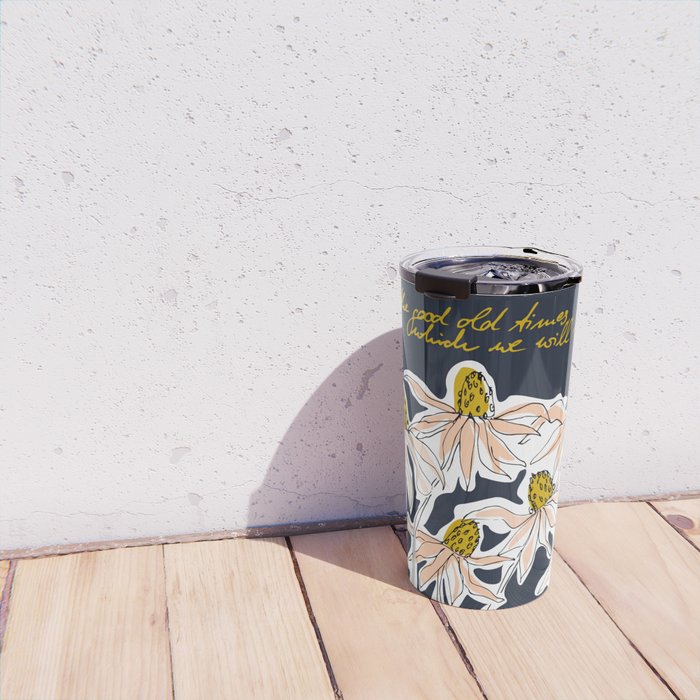 How time goes by - coneflower Travel Mug Gallery Image 4