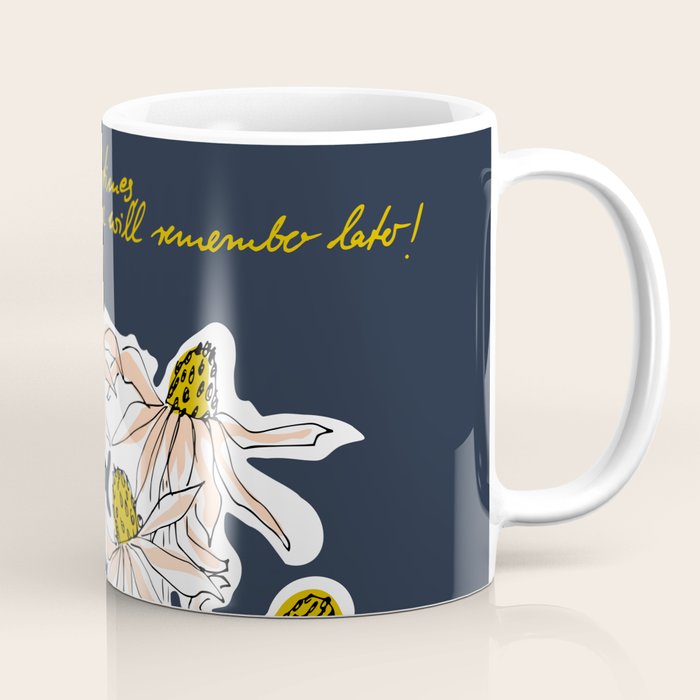 How time goes by - coneflower Coffee Mug Gallery Image 1