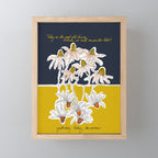 How time goes by - coneflower Mini Art Print Gallery Image 1