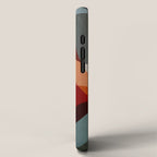 MCM Abstract Red Beige II iPhone Case Gallery Image 2