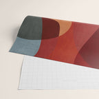 MCM Abstract Red Beige II Wrapping Paper Gallery Image 2
