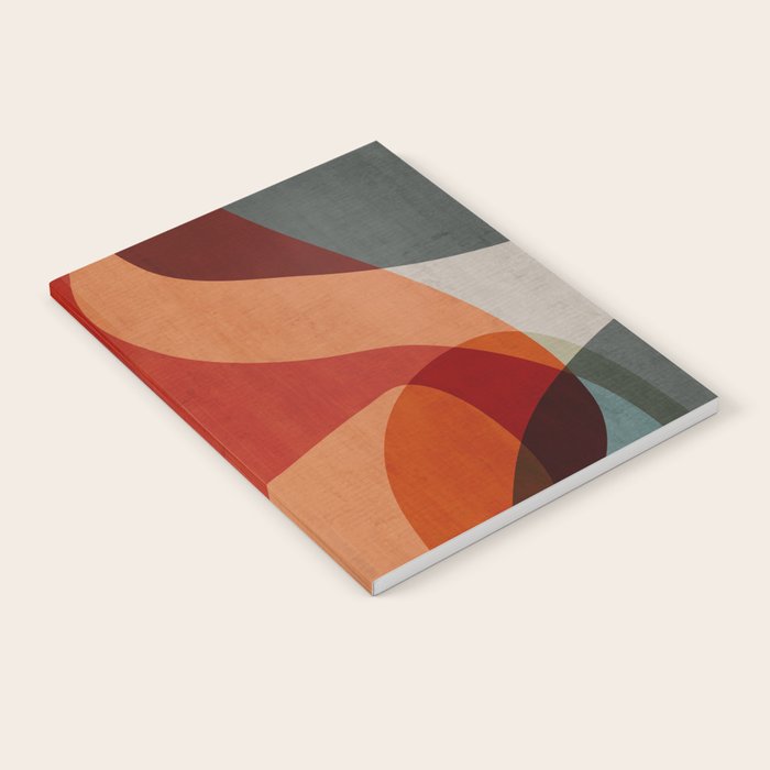 MCM Abstract Red Beige II Notebook Gallery Image 2