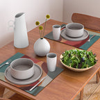 MCM Abstract Red Beige II Placemat Gallery Image 2