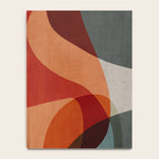 MCM Abstract Red Beige II Notebook Gallery Image 4