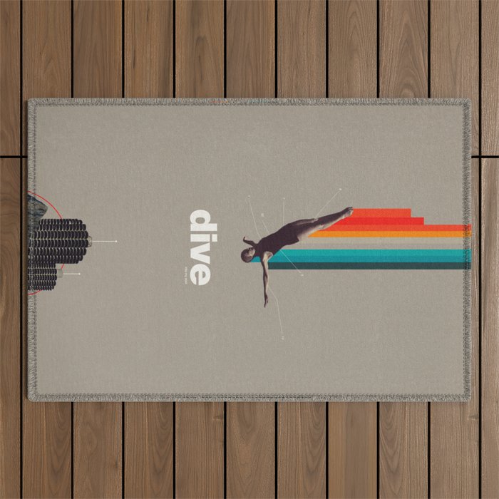 Dive Into My Soul Outdoor Rug Gallery Image 1