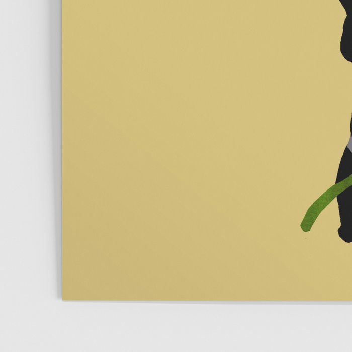 Cat with flower Poster Gallery Image 3