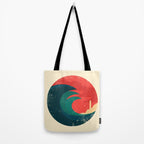 The wild ocean Tote Bag Gallery Image 2