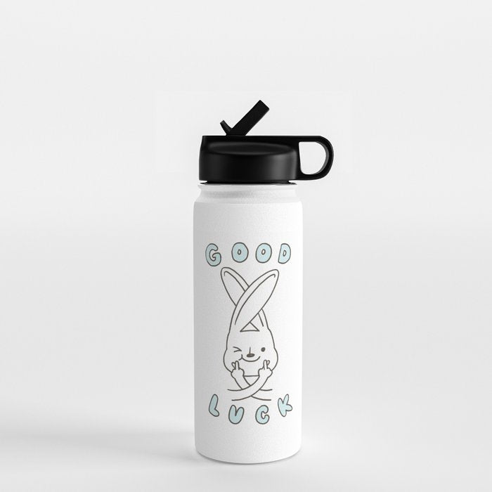 Finger Crossed, Good Luck Water Bottle Gallery Image 1