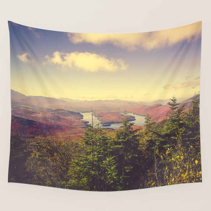 Endless Mountains Forever Wild Wall Tapestry Gallery Image 4