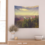 Endless Mountains Forever Wild Wall Tapestry Gallery Image 2