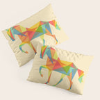 Fractal Geometric Unicorn Pillow Sham Gallery Image 3