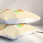 Fractal Geometric Unicorn Pillow Sham Gallery Image 3