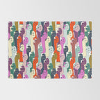 colored doggie pattern Rug Gallery Image 2