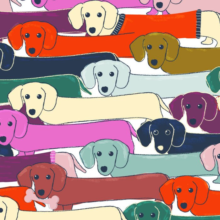 colored doggie pattern Coffee Mug Gallery Image 2