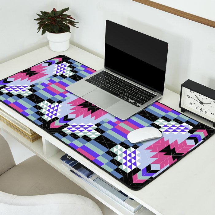 MP Tribal geometric A Desk Mat Gallery Image 2