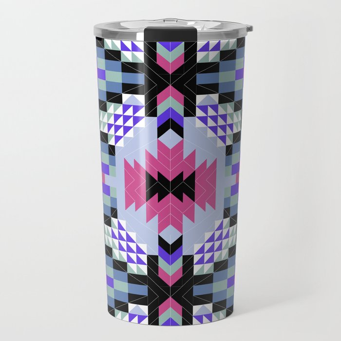 MP Tribal geometric A Travel Mug Gallery Image 1