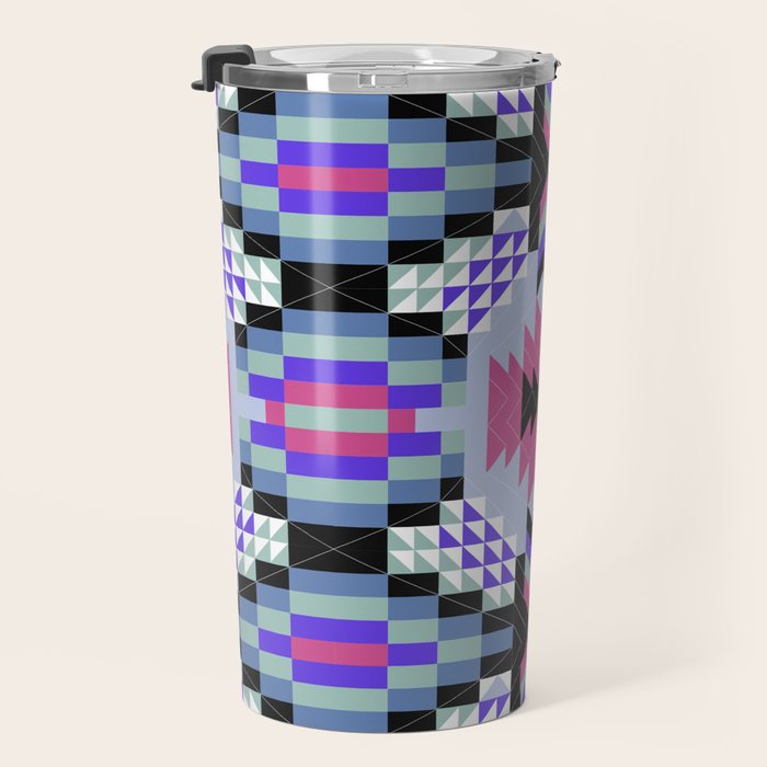 MP Tribal geometric A Travel Mug Gallery Image 3