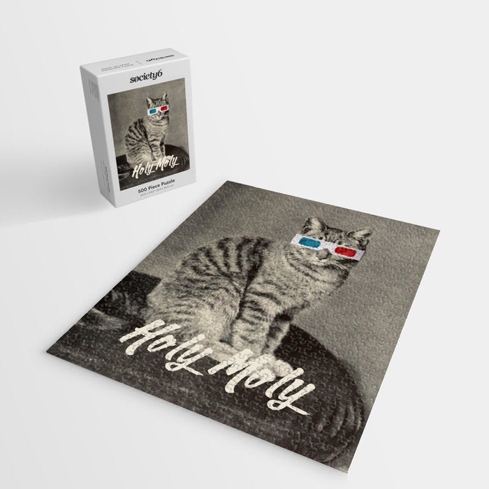 Holy Moly cat Jigsaw Puzzle Gallery Image 2