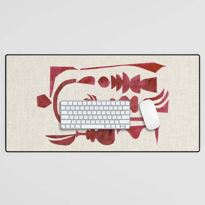 Crimson Arch  Desk Mat Gallery Image 1