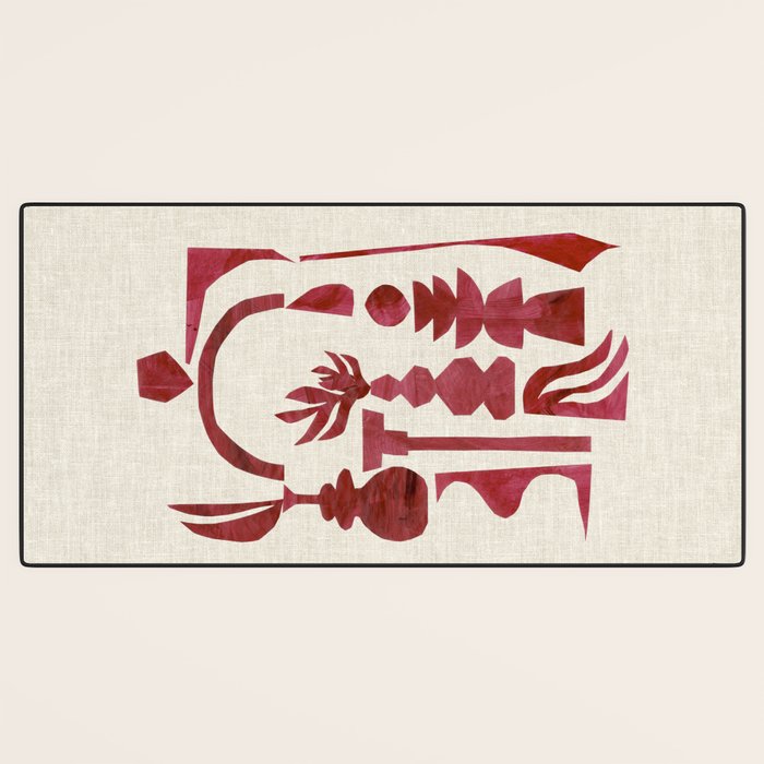 Crimson Arch  Desk Mat Gallery Image 3