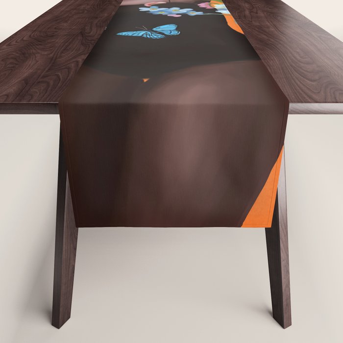 Blooming in Flight 2 Table Runner Gallery Image 1