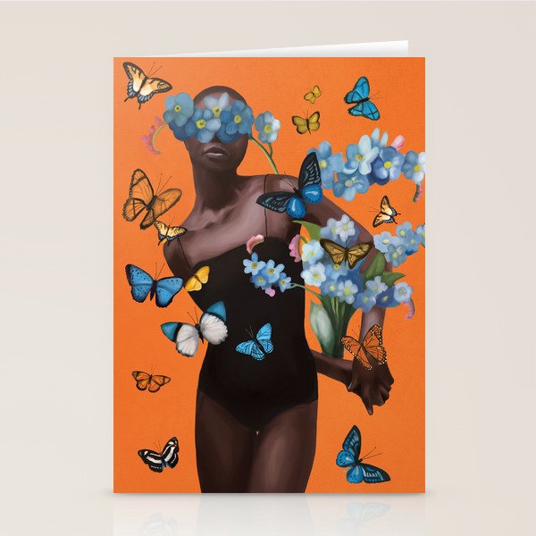 Blooming in Flight 2 Stationery Card Gallery Image 2