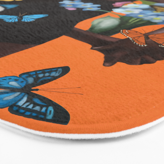 Blooming in Flight 2 Bath Mat Gallery Image 3
