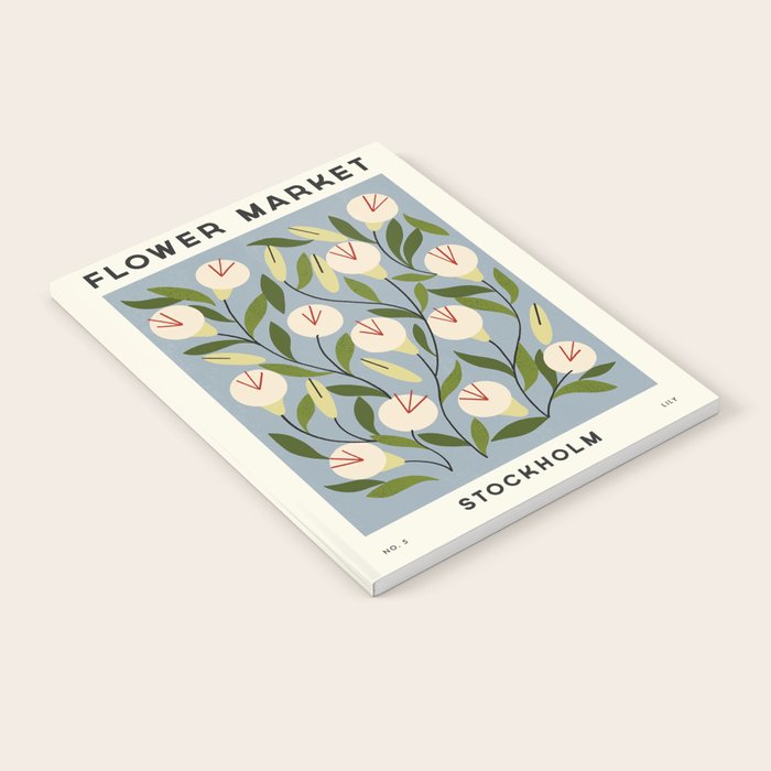 Flower Market No. 5 Notebook Gallery Image 2