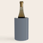 Cool Tone Grey II Solid Color Wine Chiller Gallery Image 1