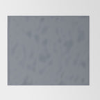 Cool Tone Grey II Solid Color Throw Blanket Gallery Image 2