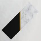 Marble, Stone, Color Block, Minimalist Art Yoga Mat Gallery Image 1