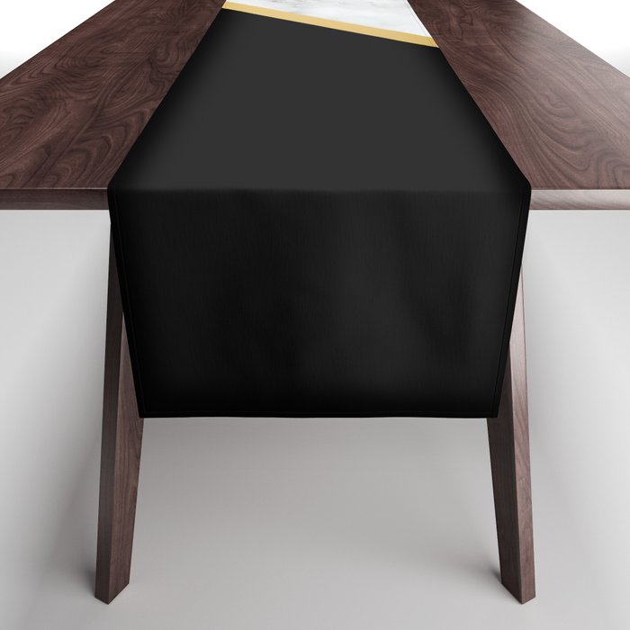 Marble, Stone, Color Block, Minimalist Art Table Runner Gallery Image 1
