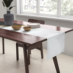 Marble, Stone, Color Block, Minimalist Art Table Runner Gallery Image 2