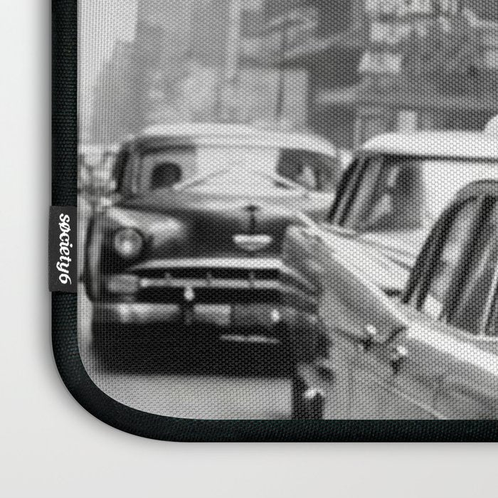 Llama Riding In Taxi Laptop Sleeve Gallery Image 3