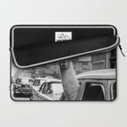 Llama Riding In Taxi Laptop Sleeve Gallery Image 2