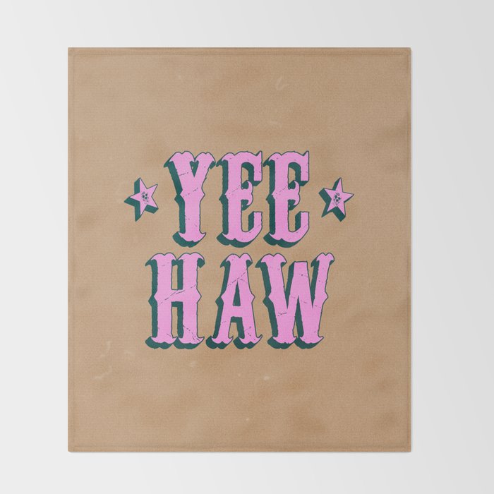 Yee Haw: Full Rodeo Edition Throw Blanket Gallery Image 2