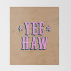 Yee Haw: Full Rodeo Edition Throw Blanket Gallery Image 2