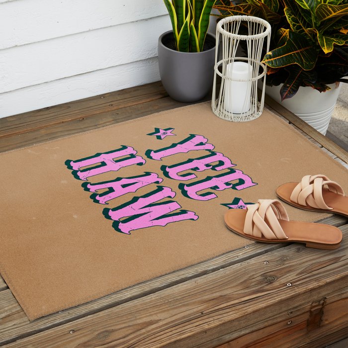 Yee Haw: Full Rodeo Edition Outdoor Rug Gallery Image 2