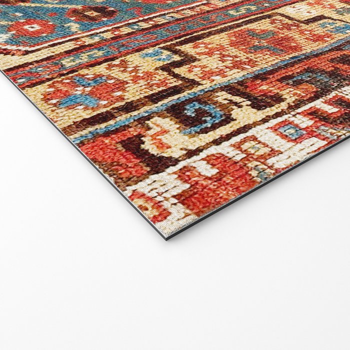 Megri Southwest  Anatolian Rug Print Welcome Mat Gallery Image 2