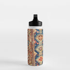 Megri Southwest  Anatolian Rug Print Water Bottle Gallery Image 3