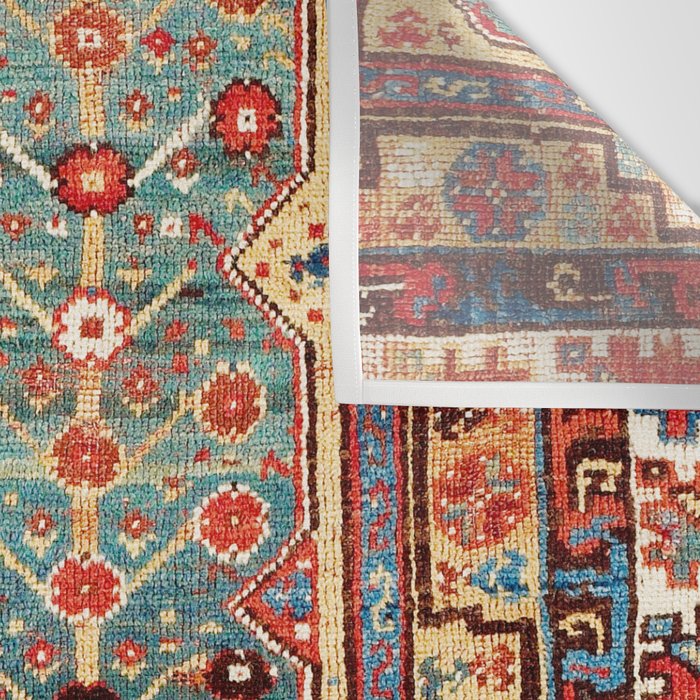 Megri Southwest  Anatolian Rug Print Wall Tapestry Gallery Image 3