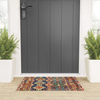 Megri Southwest  Anatolian Rug Print Welcome Mat Gallery Image 3