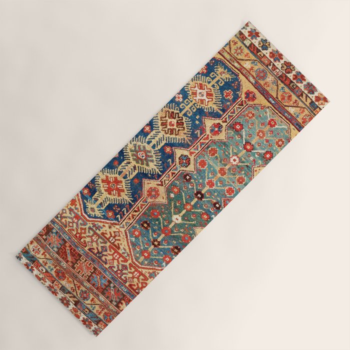 Megri Southwest  Anatolian Rug Print Yoga Mat Gallery Image 1