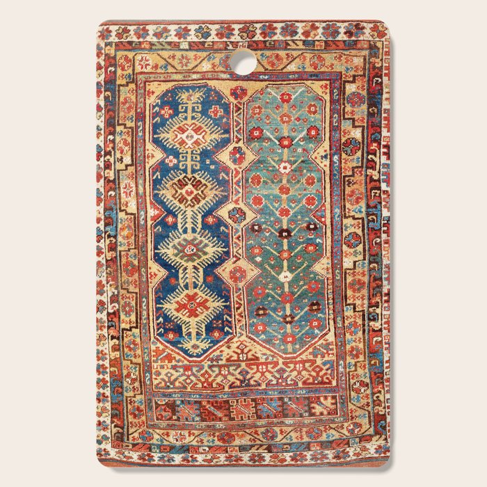Megri Southwest  Anatolian Rug Print Cutting Board Gallery Image 1