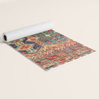 Megri Southwest  Anatolian Rug Print Yoga Mat Gallery Image 2