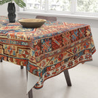 Megri Southwest  Anatolian Rug Print Tablecloth Gallery Image 3