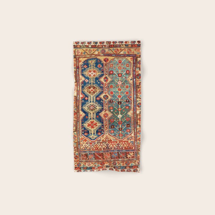 Megri Southwest  Anatolian Rug Print Bath Towel Gallery Image 1