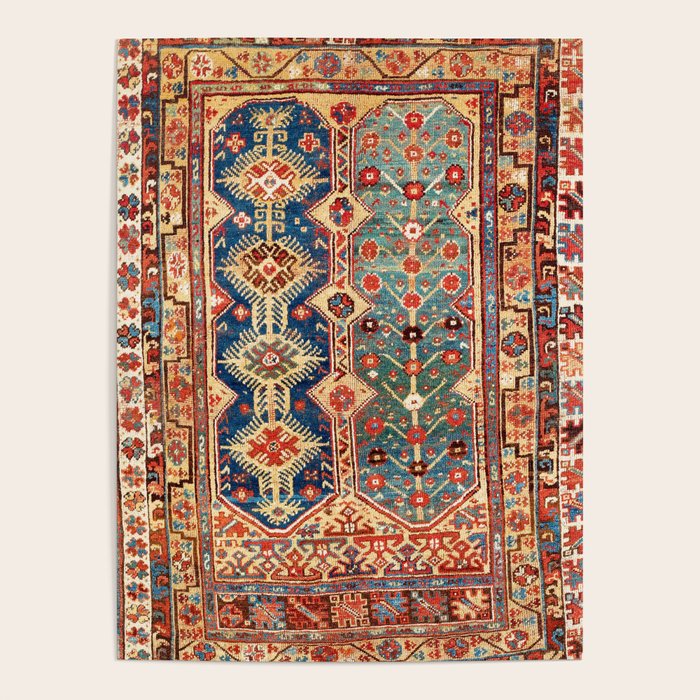 Megri Southwest  Anatolian Rug Print Poster Gallery Image 1