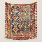 Megri Southwest  Anatolian Rug Print Wall Tapestry Gallery Image 4