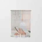 Reading Girl in Bathtub Wall Hanging Gallery Image 1